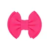 24 pièces enfant filles 4.7 pouces solide Double couche cheveux arc épingle à cheveux pince à cheveux Barrettes doux enfants cheveux accessoires belle HuiLin