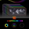 Gaming Mauspad RGB Großes Mauspad Gamer Große Mausmatte Computer Mousepad Led-hintergrundbeleuchtung Oberfläche Mause Pad Tastatur Schreibtisch Matte