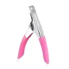 Professionell nagelkonst Clipper Cutter UV Gel False Nail Tips Edge Cutters rostfritt stål U One Word Clippers Manicure Tool TSLM28372703