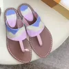 Designer Beach slippers Summer fashion women flip-flops 100% leather Letters lady Slippers luxury Bath Ladies slippers Large size 35-42 us11