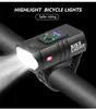 DishyKooker 2 T6 LED Cykel Ljus Hög ljusstyrka USB Uppladdningsbar Bike Light för utomhus