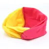 Criss Cross Head Band Contraving Color مرنة يوجا عريضًا للعصابات