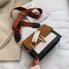 2020 new mini handbags women fashion ins ultra fire retro wide shoulder strap messenger bag purse simple style Crossbody Bags