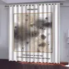3D занавес отключить печатать занавес гостиной абстрактный минимализм 3D окна Drapes для девочек