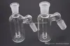 En stock Cendrier en verre 14mm 18mm 4,5 pouces Mini Bong en verre Cendriers épais Pyrex clair barboteur cendrier 45 degrés prix usine