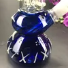 9.5 Inches Glass Water bongs Tree Root Night Glow dap rig bong Arm Perc Percolator 18mm joint with Downstem for Hookah Chicha