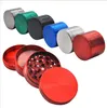 Grinder Zinc Alloy Grinders Smoking 4 Layers Tobacco Colorful Herb Grinder CNC Teeth Accessories Hand Muller Tool LSK257