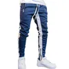 Pantalons décontractés Fitness Hommes Sportswear Tracksuit Bottoms Skinny Pantalons de survêtement Pantalons Noir Gyms Jogger Trackpants