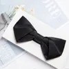 New Arrival Męski Wesele Party Bow Tie Tie Sukienka Koszula Butterfly Bow Data Dla Mężczyzn Moda Droga Prom Party Czarne Gravata