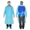 CPE Protective Clothing Disposable Isolation Gowns Clothing Suits Anti Dust Outdoor Protective Clothing Disposable Raincoats RRA3330