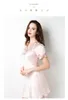 Summer Sleepwear New Women Spaghetti Strap Nightdress Sexy Lace Trim Silk Silk Skirt Daisal Daily Temale Lingerie278J