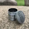 Szlifierka ziół ze stopu cynku 40mm 4 rury Metalowe Mini Spice Tobacco Treatery z akcesoriami purlen Catcher Smoke Herb Akcesoria do rur