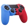 Syytech Double Color Antislip Soft Protective Silicone Capas cobre a pele para acessórios de jogo do controlador PS43164675