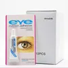 Drop ship with packing Practical EYE Eyelash Glue Clear-white Dark-black Waterproof False Eyelashes Adhesive Makeup