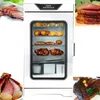 CE fumeur ménage four électrique intelligent boîte de bacon en acier inoxydable commercial contrôle de la température boîte de barbecue sciure de fruits fumeur électrique