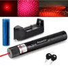10Mile Red Laser Pointer Pen Star Cap Astronomy 650nm 2in1 303 Visible Beam Lazer Cat/Dog Toy+18650 Battery+Charger