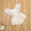 الصيف طفل الأطفال حديثي الولادة الأطفال Baby Girls Lace Hollow Oreck Romper Jumpsuit Kids Kids Girls Elegant Tutu Dress Outfits Clothes19511788