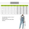 HEFLASHOR Men Casual Jeans Denim Strap Jean Jumpsuit Loose Fitting Sleeveless Casual Feminino Overalls Dungarees Playsuit 2020 CX2244p