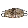 Masken Pailletten Glitzer Atemschutz Unisex Staubdichte Mundbedeckung Mode IIndividualität Waschbare Masken Outdoor Baumwolle Schutzmaske LSK550