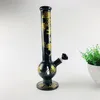 Bong per acqua in vetro da 18 pollici Narghilè Classic Beaker Gold e Black Dap Rigs con ciotola per accessori per fumatori