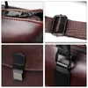 Vintage Bag Horizontal Literary Handbag Multifunction 14 inch Laptop Bag Fashion Business Briefcase