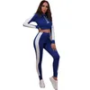 2020 Women Tracksuits Sport Suits Sweatshirt and Pants 2 PCS Running Set Women Gym Fitness Jogging Sportwear Ladies Clothing9691385