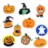 5 PCS Funny Embroidery Halloween Patch Badge for Kids Teens Iron on Transfer Embroidery Patch for Clothes Jackst Bag Jeans Sew Accessories