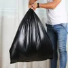 50pcs / set Black Grand Taille Sacs poubelles Poubelle Sacs à ordures robustes sacs robustes pour le jardin