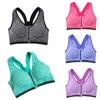 Hot Sexy Women Sport Sport Yoga Top Bra para executar ginástica Fio de ginástica Frente Frente Fitness Sports Sports Woman Yoga Vest Bras