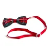 Lovely Dog Apparel Cat Bow Tie Necklace Adjustable Strap For Collar Dogs Grooming Accessories Cute Puppy Clothes Pet Supplies