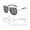 Gaooze Luxury Square Sunglasses Design de marca masculina Sollasses quadradas Men039s Antiglare Glasses Hip Hop Blue Glasses LXD3951161309