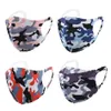 Camouflage Face Masks 14 Styles Anti Dust Camo Printed Cotton Mouth Mask Washable Breathable Protective Mouth Cover Masks OOA8277