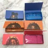 Slaapbox met duidelijke lade voor dramatische mink wimpers Custom wimper verpakking 3 kleuren harde magnetische slimme gevallen