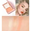 Cmaadu Face Blush Highlighters Set 2 Couleurs Blush Shimmer Bronzers Surligneurs palette Natural Face blush Set