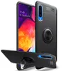 Soft TPU shockproof protective Case Metal Holder Kickstand Magnetic Car mount for Samsung Galaxy A10 A20 A30 A40 A50 A70 A70S M10 m20 m30