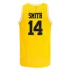 من الولايات المتحدة الشحن Will Smith #14 The Fresh Prince of Bel Air Academy Movie Men Basketer Callball Jersey All Sitchiced S-3XL High