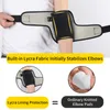 Ayarlanabilir Dirsek Destek Ped Nefes Alabilir Elastik Sıkıştırma Dirsek Sarma Bra Brace Sleeve Koruyucu Tenis Basketbol 1PC3028040