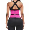 Treinador de cintura feminino Nroprene Corset Belt Belt Zipper Body Shaper Corset Gridle Slim Sport Shapewear Modelagem de Fitness respirável S9986469