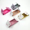 New Eyelash Boxes Eyelash Packaging Box Lash Boxes Packaging Mink Lash Boxes Faux Cils Magnetic Marble Case