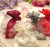 7*9 cm Schmuckbeutel GEMISCHT Organza Schmuck Hochzeit Partybevorzugung Weihnachtsgeschenkbeutel Lila Blau Rosa Gelb Schwarz Mit Kordelzug GD385