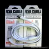 Câble de chargement blanc USB C Micro V8, 1.5M, 5 pieds, charge rapide, pour Samsung Galaxy s8, s10, s20, s22, S23, htc lg