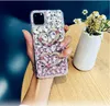 Luksusowy projektant Diamentowe etui na telefon dla iPhone11 Pro Max XS XR 7 8Plus Crystal Gradient Pełna Rhinestone Back Cover dla Samsung S10 Plus