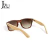 Bamboo frame men039s and women039s sunglasses transparent color frame polarized personality bright color glasses sunglasses9067222