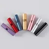 8ML Portable Telescopic Rotary Spray Bottle Alumina Perfume Empty Bottle Perfume Diffuser Makeup Atommizer Spray Bottling Tube SN3187