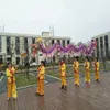 7m maat 5 voor 6 student mascotte kostuum zijden stof Chinese lentedag draken dans originele volksfestival celebration prop