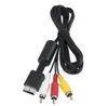 1.8M AV RCA Adaptörü Kabloları Ses Video Kablosu Sony Playstation 2 3 PS2 PS3 Multimedya