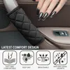 Car Interior Door Handle Cover Soft Plush Armrest Handle Protector Internal Auto Door Handrail Covers Car Roof Holder Protection