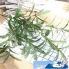 103cm 인공 꽃 잎 녹색 올리브 웨딩 홈 장식 지점 시뮬레이션 인공 식물 결혼식 장식 꽃다발