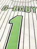 Schiff von US Movie Hardball # 1 Jarius G-Baby Evans Baseball Trikots White Dewayne Warren genäht Kekambas Film Top Qualität