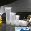 Plastica vuota da viaggio Cosmestic Soft Tubes Bottiglia smerigliata Lozione Shampoo Contenitore da spremere con tappo a vite 5ml-100ml 0082pack